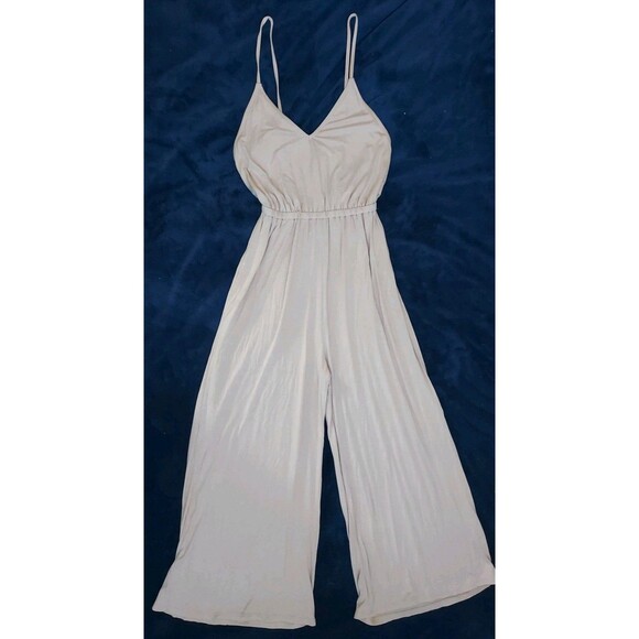 NWT Ladies Clayton Hayden Bare Wide Leg Ankle Jumpsuit Size M - Picture 3 of 11